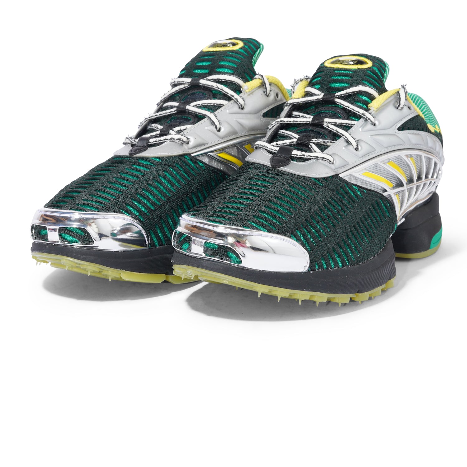 Braindead x Adidas Climacool 2, Green Metallic Silver