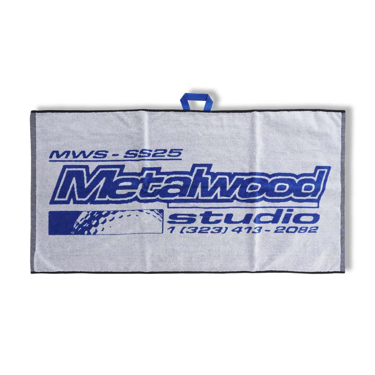 La Brea Shop Caddie Towel, White