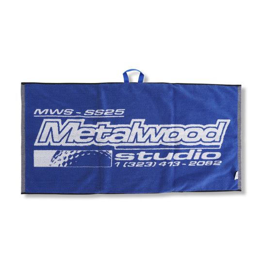 La Brea Shop Caddie Towel, White