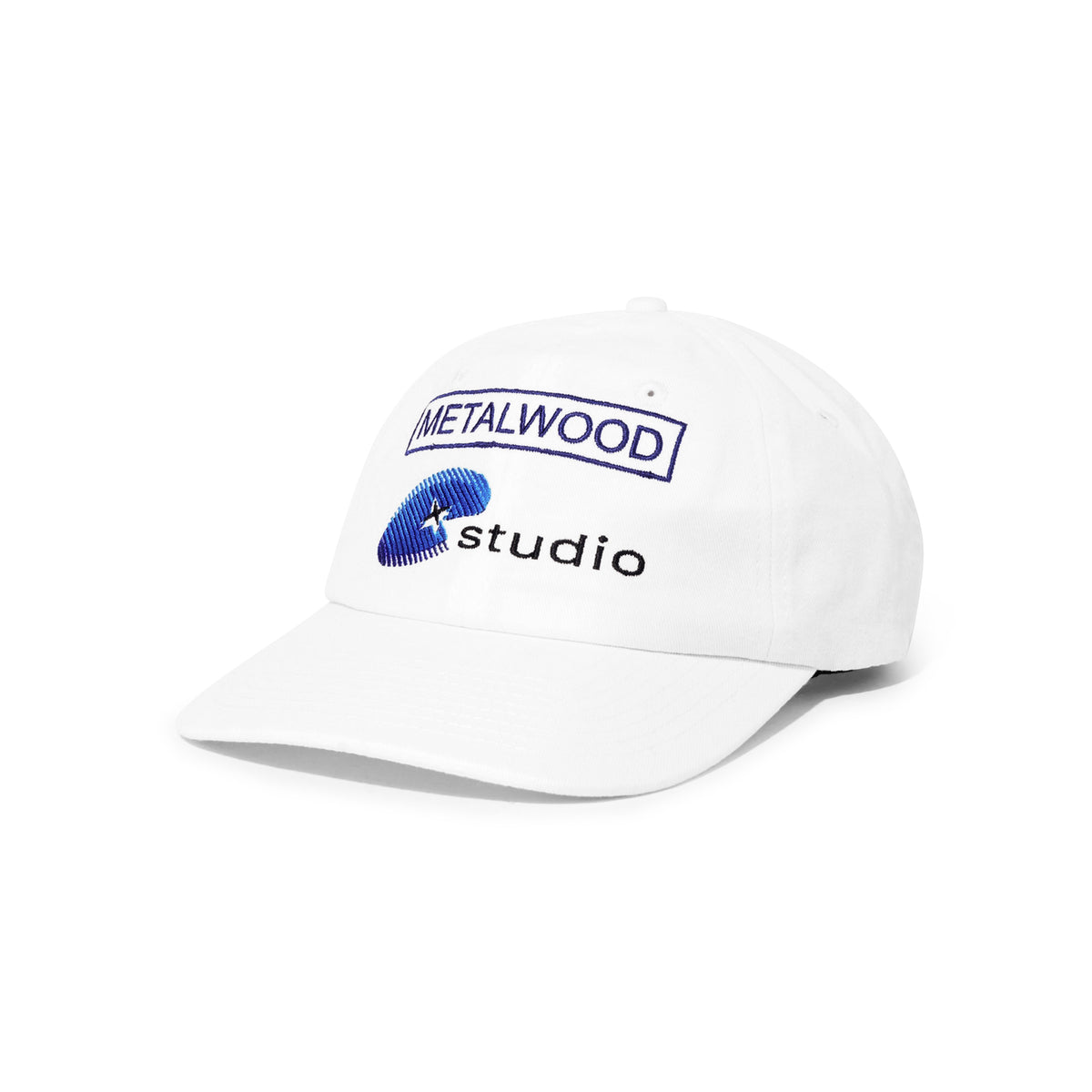 Network 6-Panel Hat, White