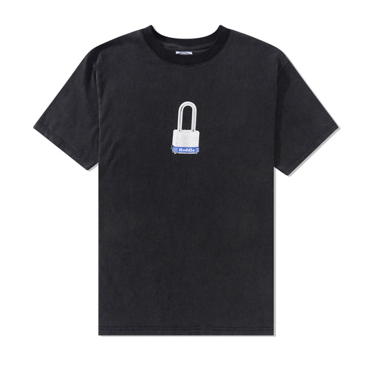 Lock Tee, Black Wash
