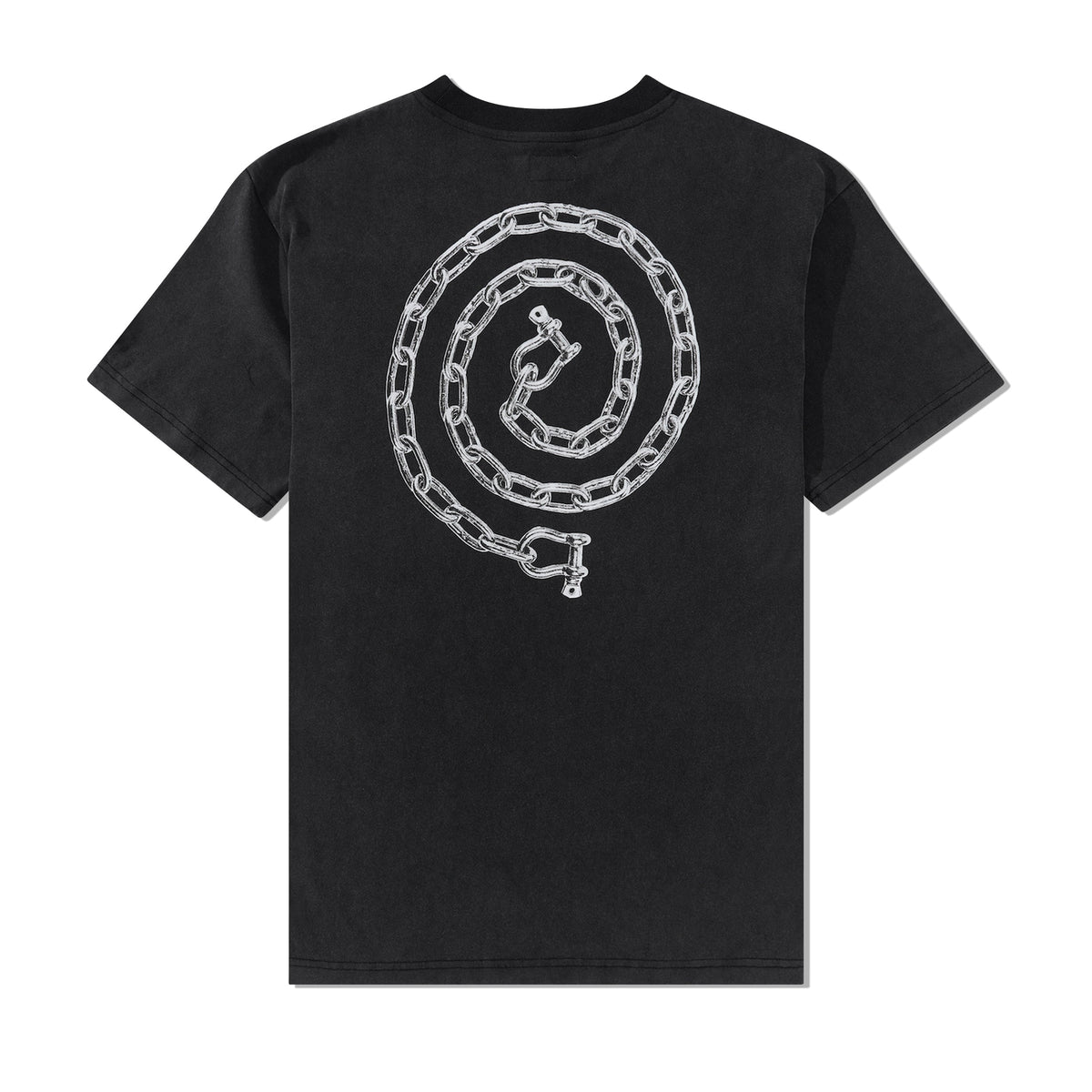 Lock Tee, Black Wash
