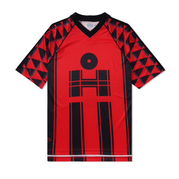 Hoddle Football Jersey, Red / Black