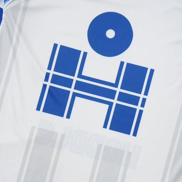 Hoddle Football Jersey, White / Blue