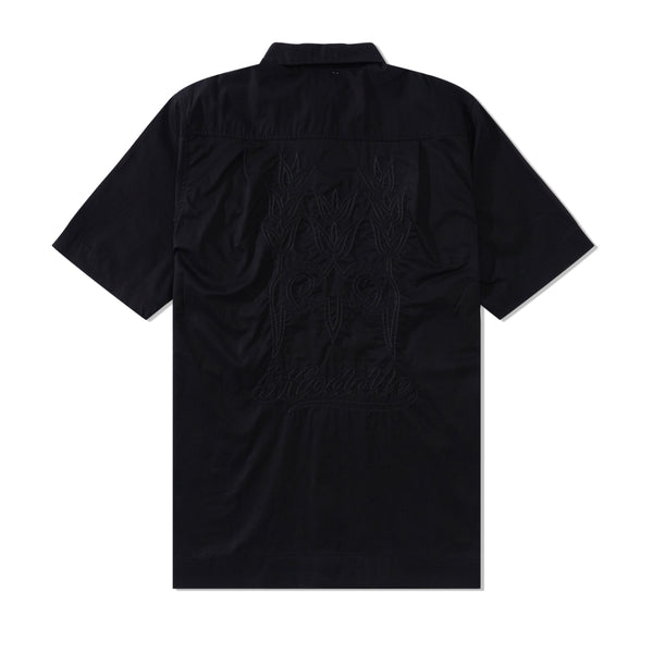 Hoddle Cheval S/S Shirt, Black