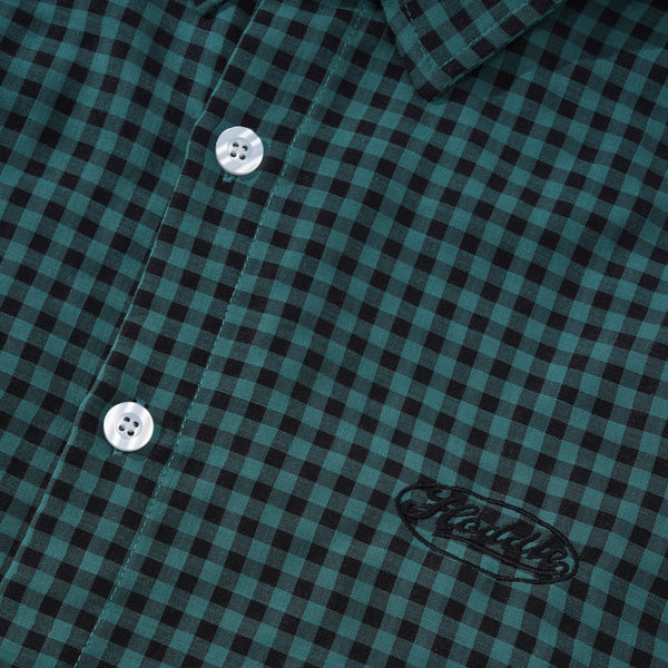 Hoddle Tour S/S Shirt, Green / Blue