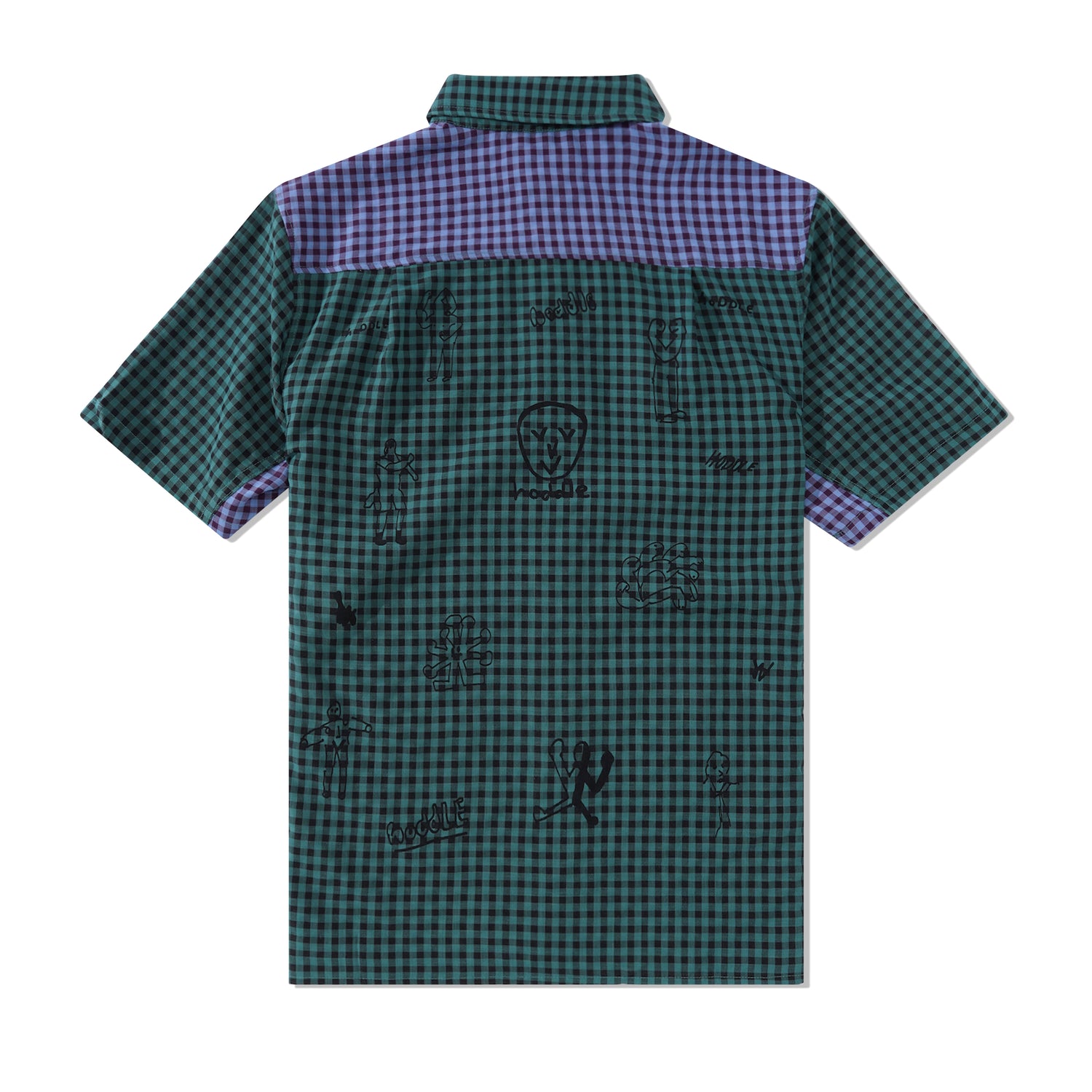 Tour S/S Shirt, Green / Blue