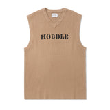 Ribbed Knit Vest, Sand