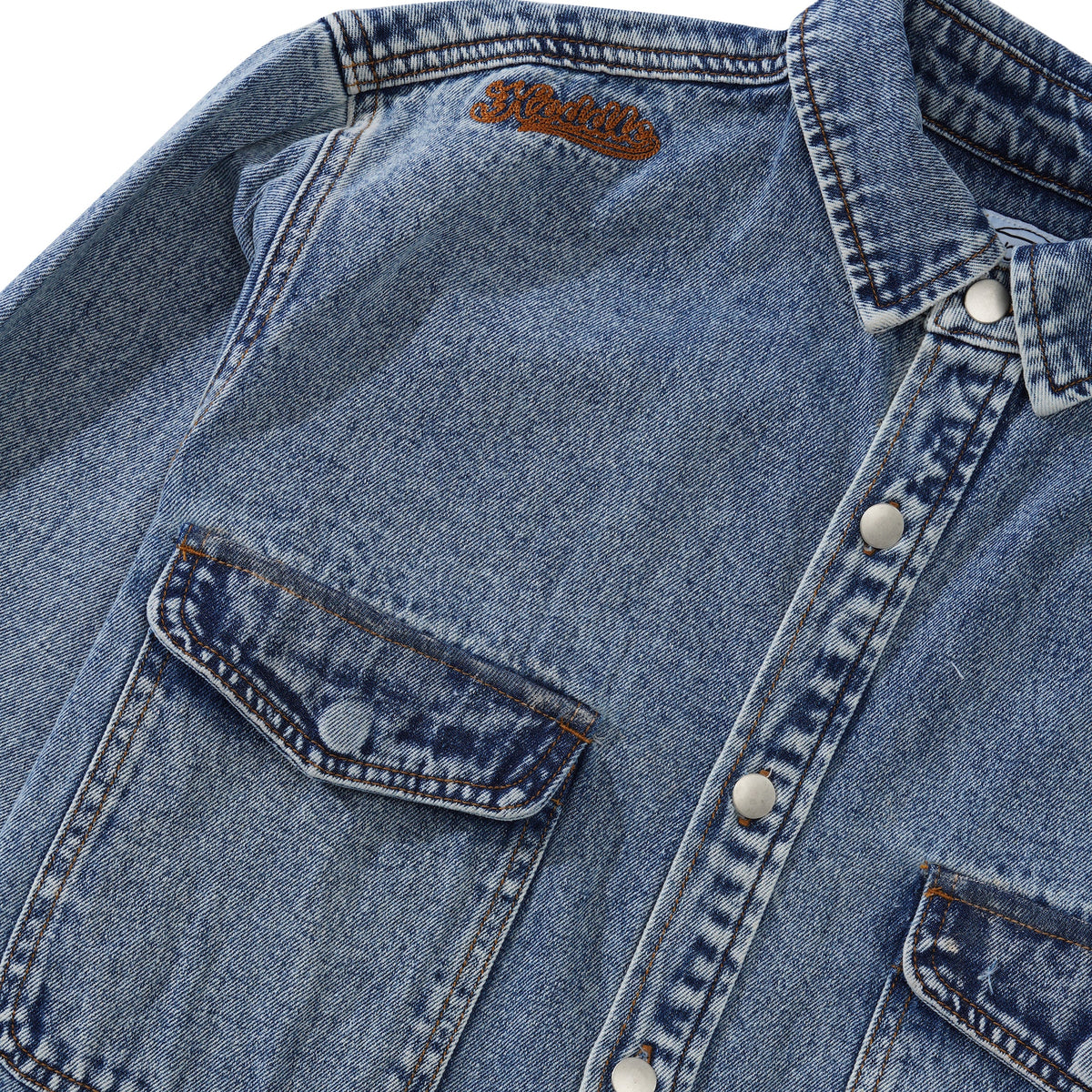 Miroiter Denim Shirt, Light Wash