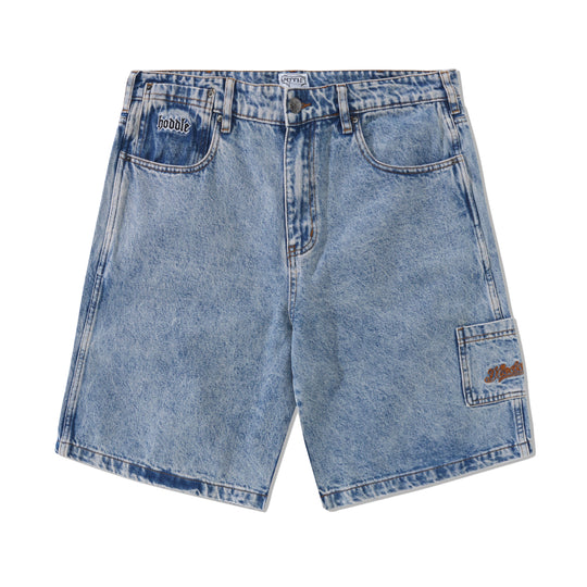 Denim Ranger Shorts, Light Blue Wash