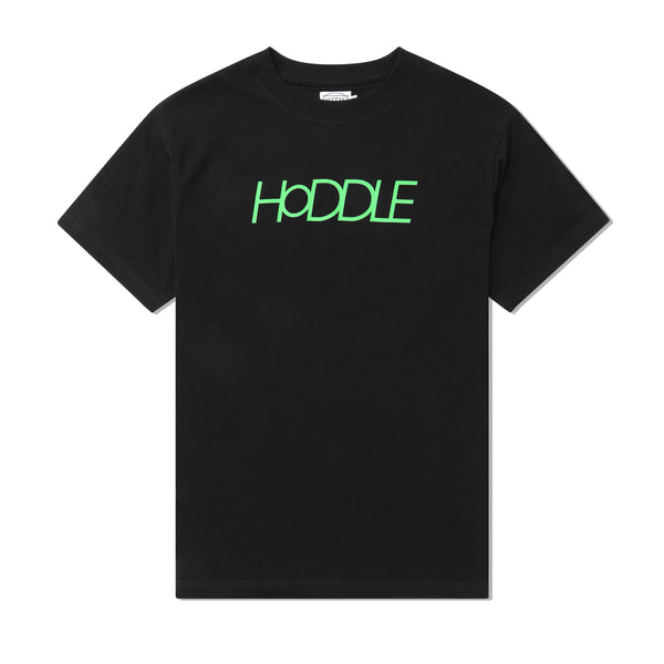 Hoddle Hoddle Green Logo Tee, Black
