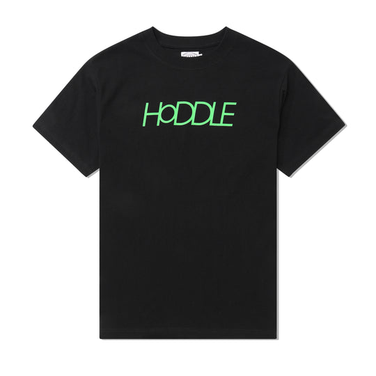 Hoddle Green Logo Tee, Black