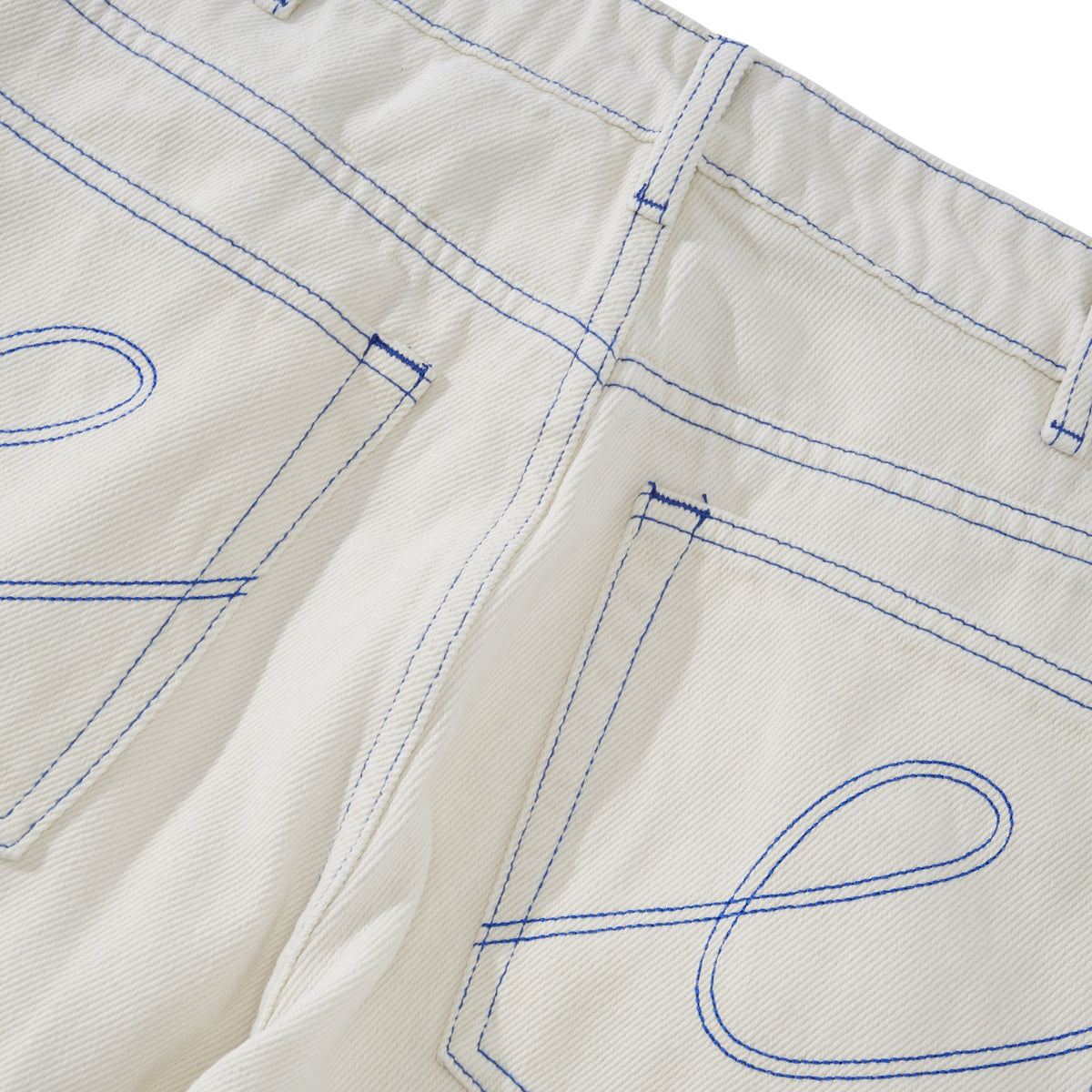 Denim Ranger Jeans, White
