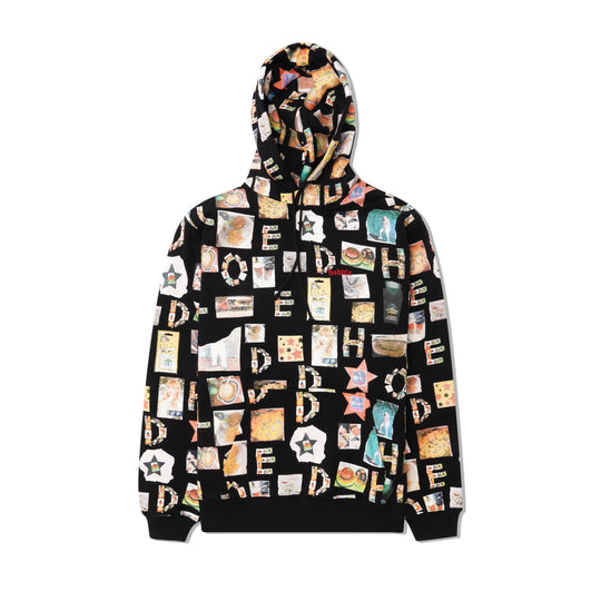 Scrap Book Pullover, Black