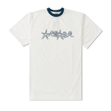 Oceanic Ringer Tee, White