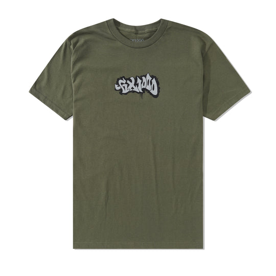 Throwie Tee, Military Green