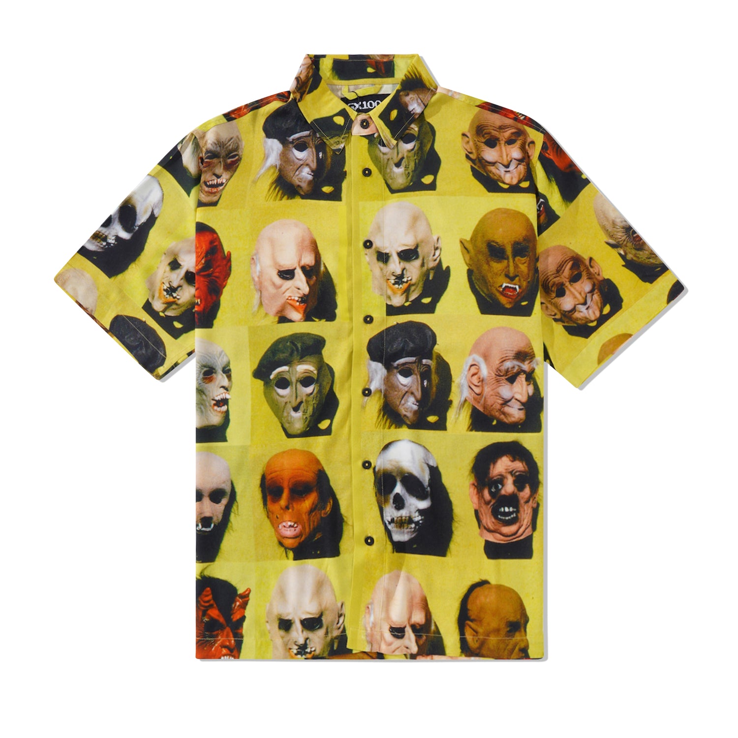 Rayon Mark Shirt, Yellow