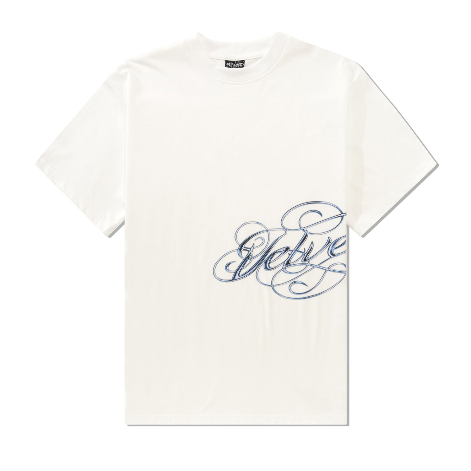 Cursive Tee, White