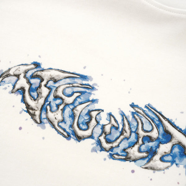 Velvet Solder Tee, White
