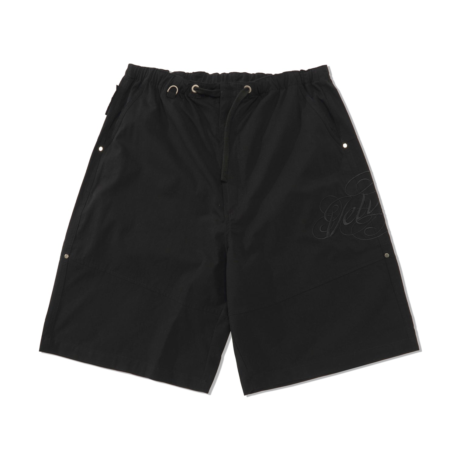 Parachute Shorts, Black