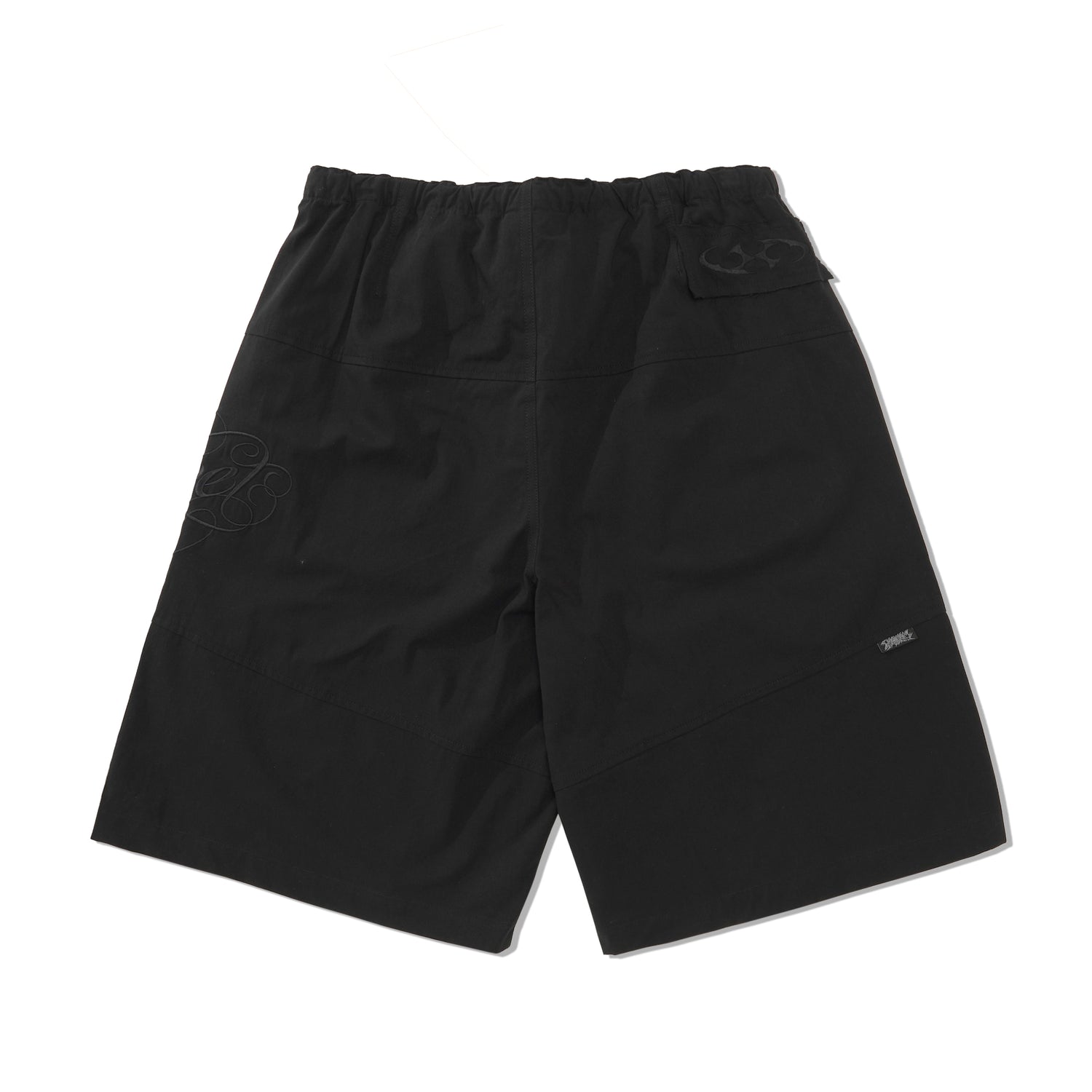 Parachute Shorts, Black