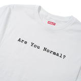 Are You Normal? Tee, White