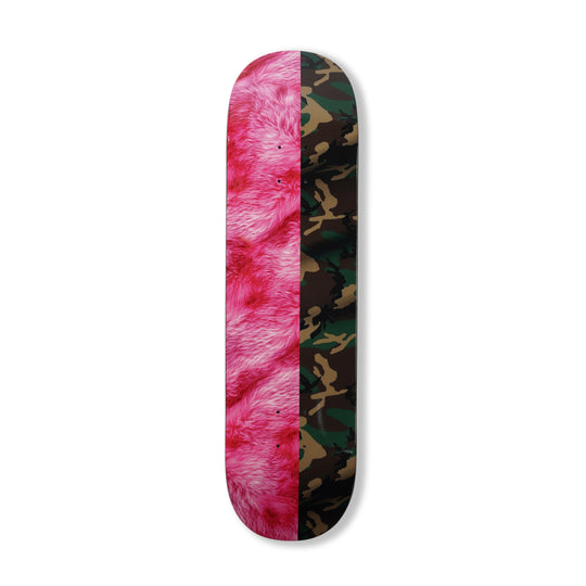 Pink Fur and Camo Deck, Multi