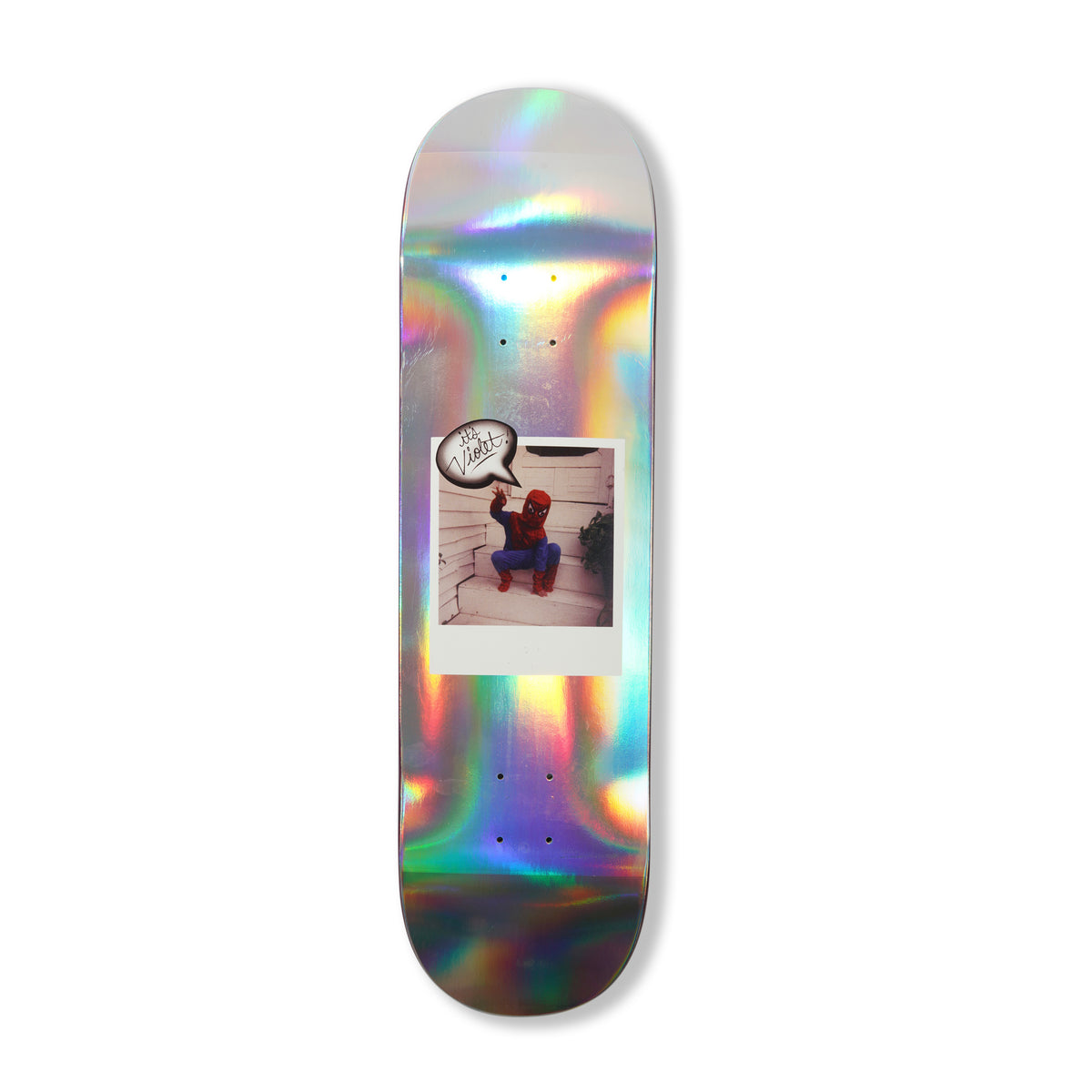 Joseph Campos "Spiderman Polaroid" Deck, Multi