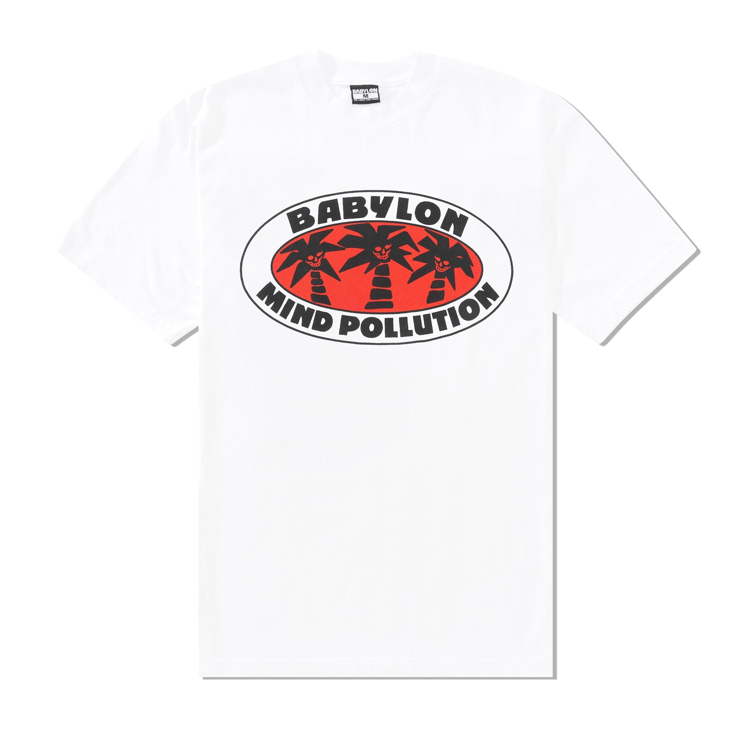 Mind Pollution Tee, White