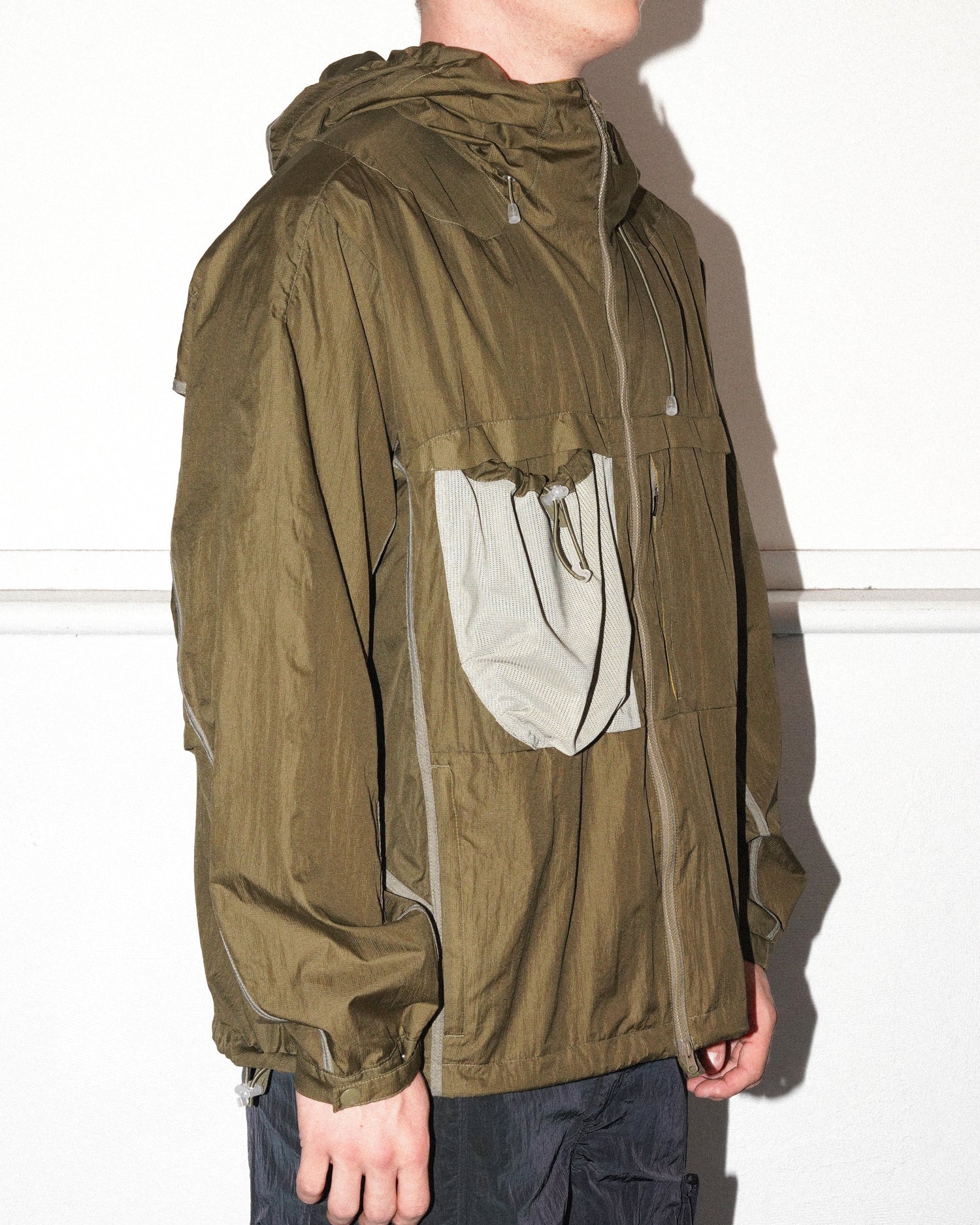 Latitude Flight Wind Jacket, Army Green