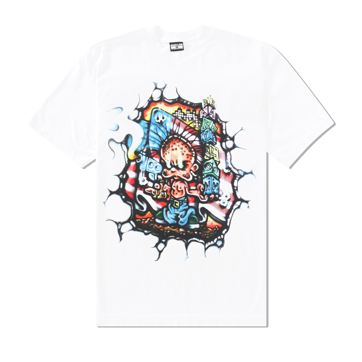 Baddass Tee, White