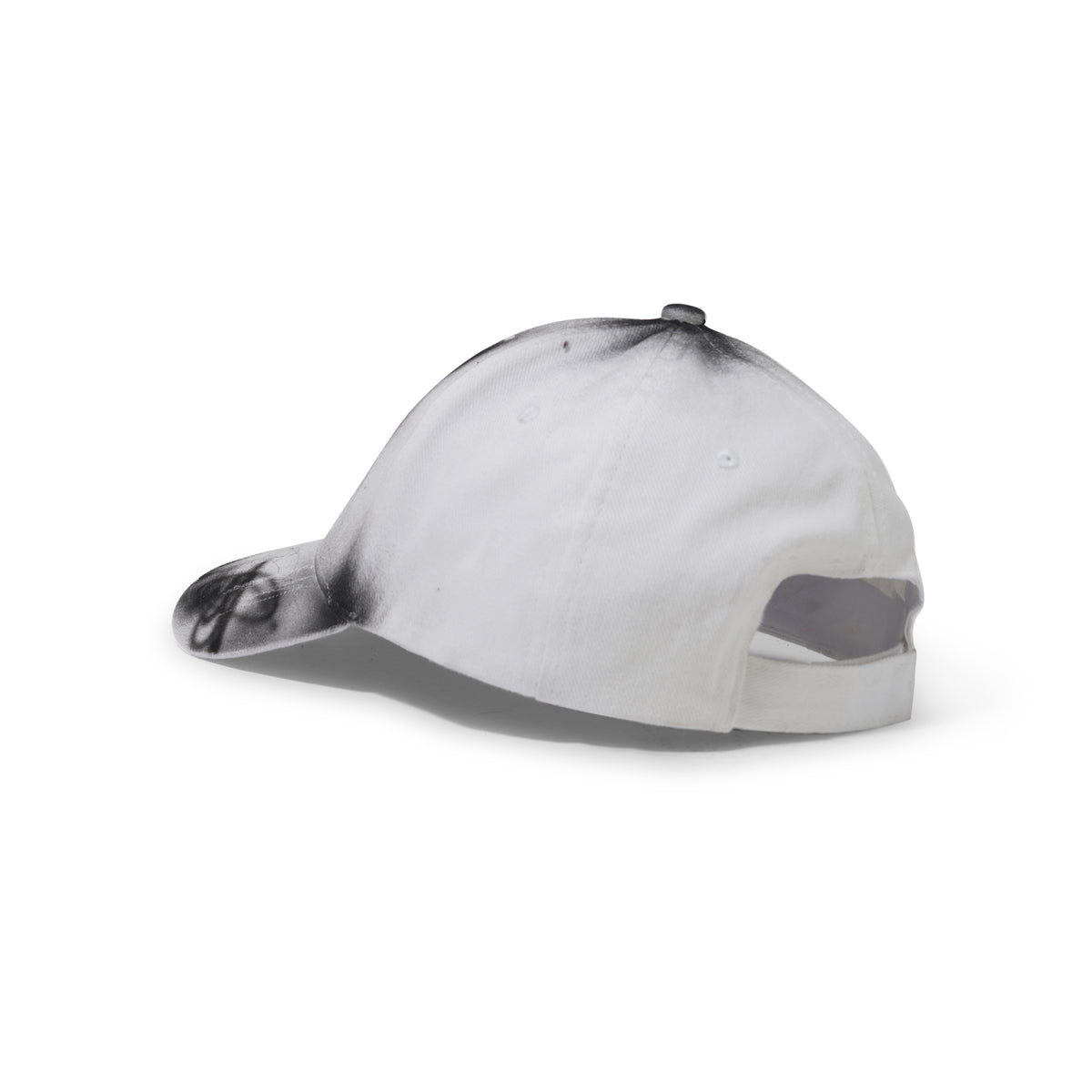 Spider Airbrushed Hat, White
