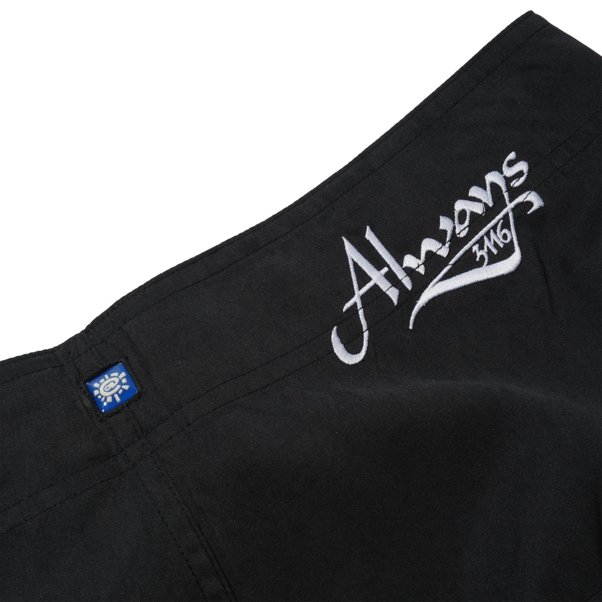 A.I Wrapped Boardshorts, Black / Yellow & Fuchsia