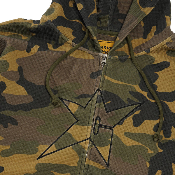 Carpet Company C-Star Thermal Zip-Thru Hood, Camo
