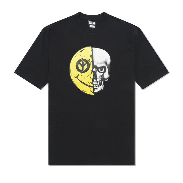 Babylon Happy Face Tee, Black