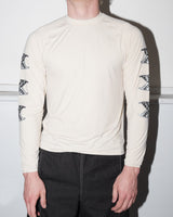 Edge Xformance Long sleeve Tee, Almond Tan