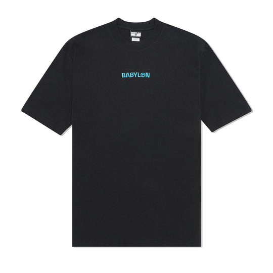Shop Blue Logo Tee, Black