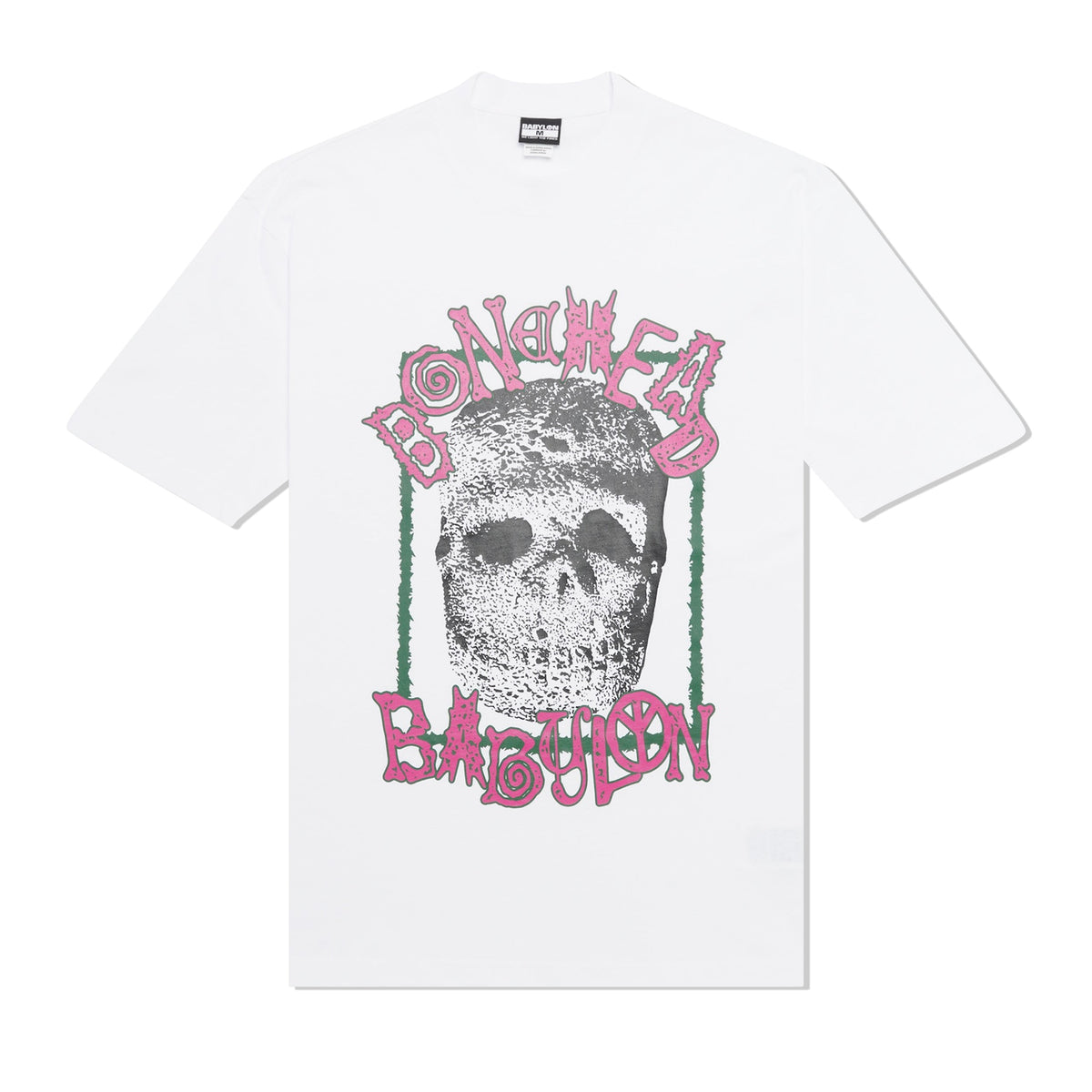 Bonehead Tee, White