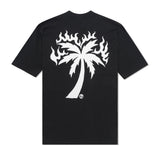 Burning Palm Tee, Black