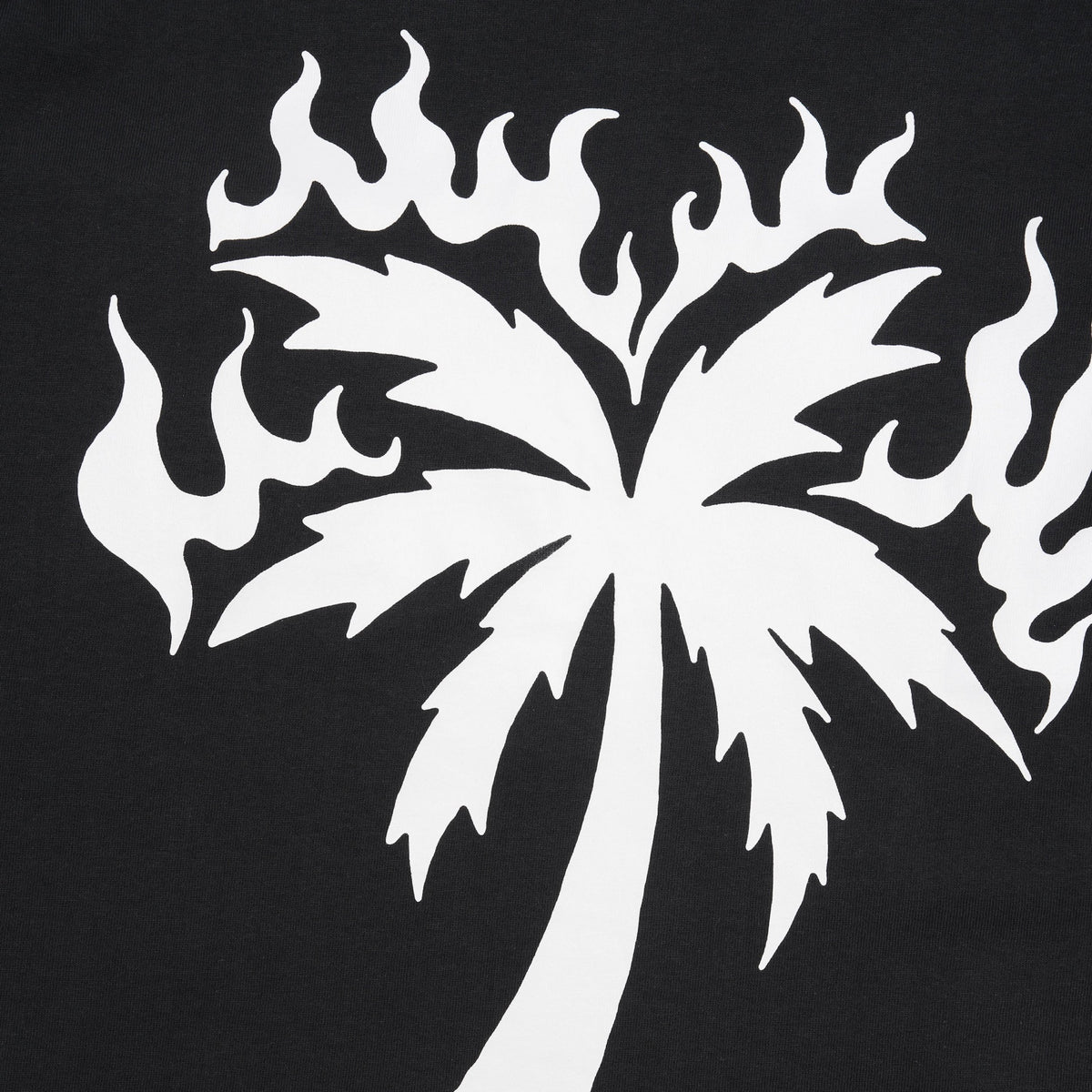 Burning Palm Tee, Black