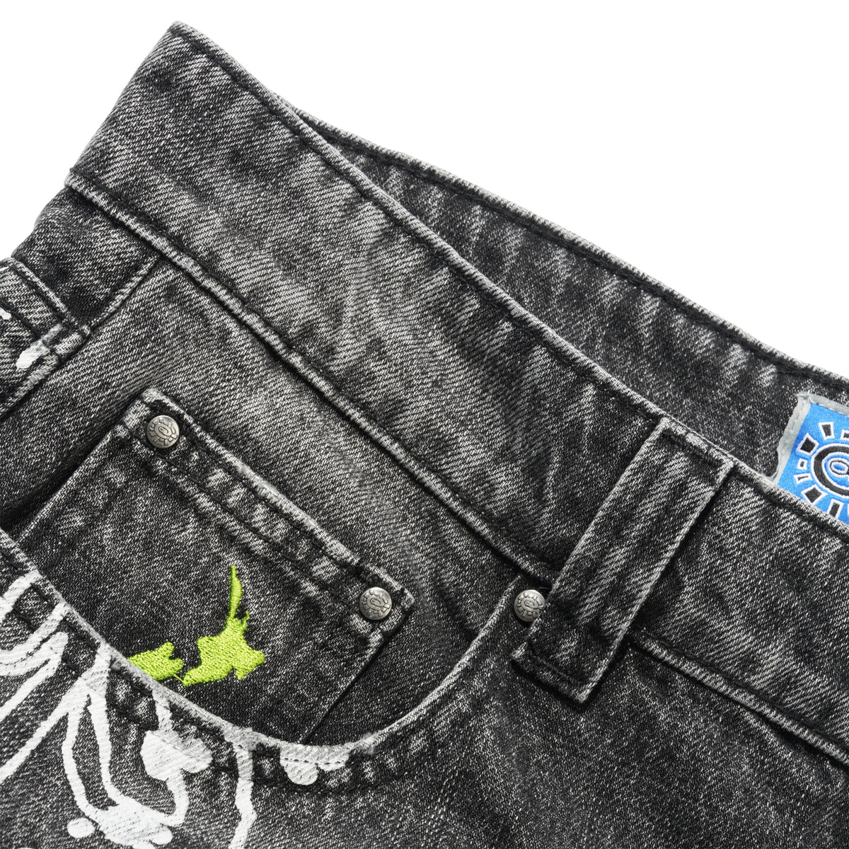 Waza Jeans, Washed Black