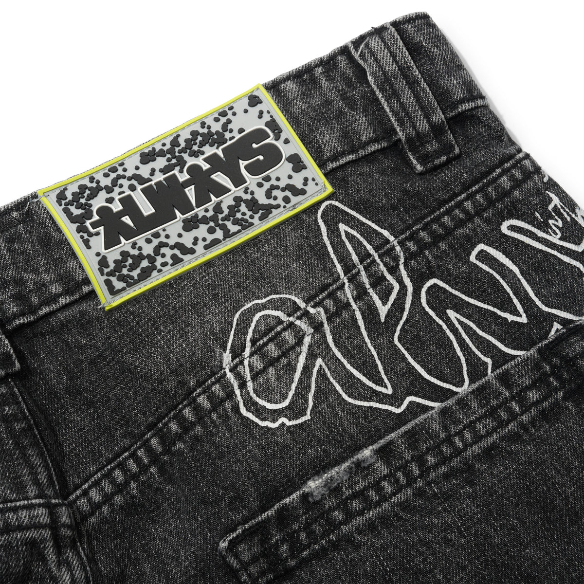Waza Jeans, Washed Black