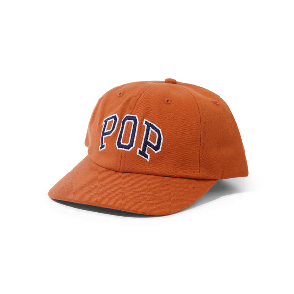 POP Trading Company Arch Sixpanel Hat, Cinnamon