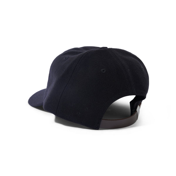 POP Trading Company Initials Sixpanel Hat, Black