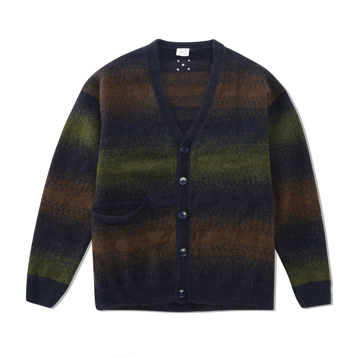 Striped Knitted Cardigan, Delicioso