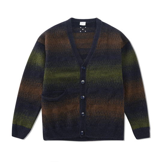 Striped Knitted Cardigan, Delicioso