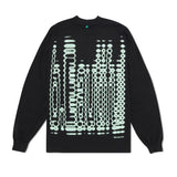 Vapor Logo L/S Tee, Black / Mint