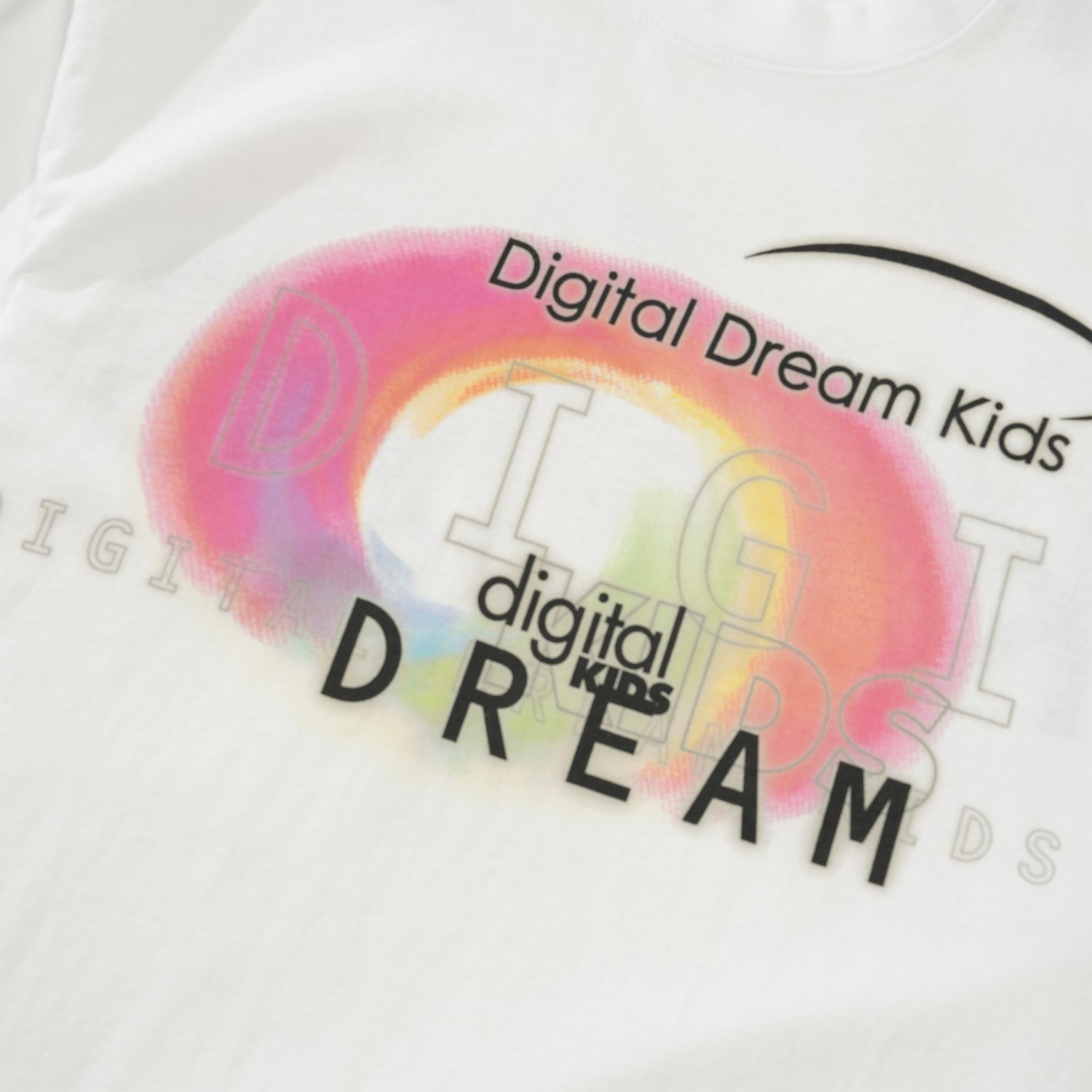 Digital Dream Kids L/S Shirt, White