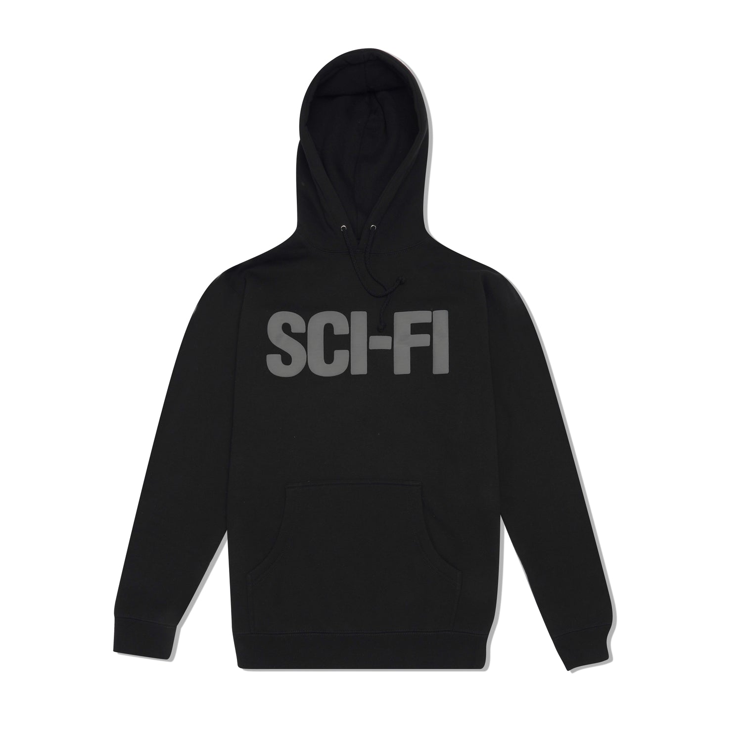 Big Logo Pullover Hood, Black