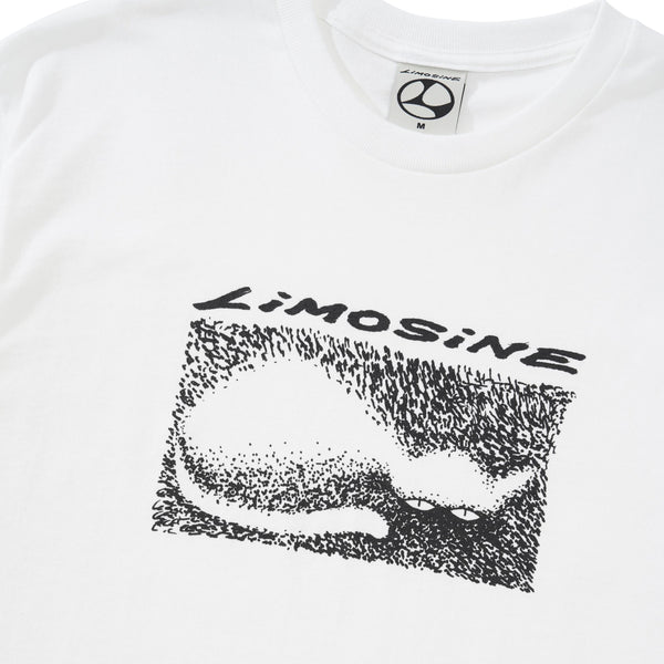 Limosine Cats Tee, White